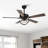 Chantalle 52" 5 - Blade Ceiling Fan with Dimmable 3CCT LED Lights and Remote Control-1421857868