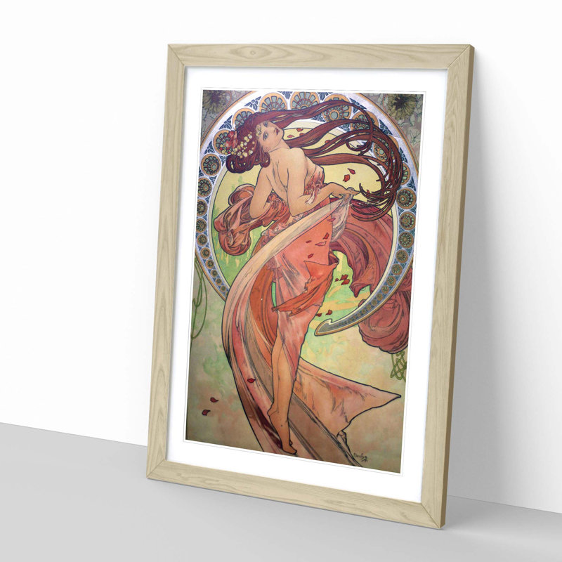 Single Picture Frame Print, Oak