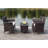 Mckeever 4 - Person Patio Conversation Set with Cushions-38813278