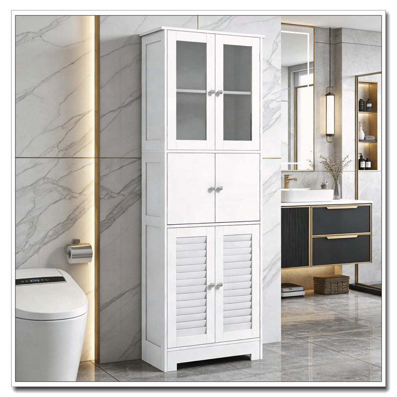 Armoire autoportante élégante avec stabilité anti-basculement