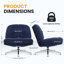 George Oliver Devanna Fabric Office Chair-242290988