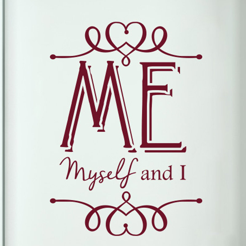 Wall Decal, Burgundy