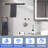 10 - Piece Bathroom Hardware Set-93687837
