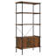 Elisaveta 163cm H x 80cm W Steel Geometric Bookcase-1363392706