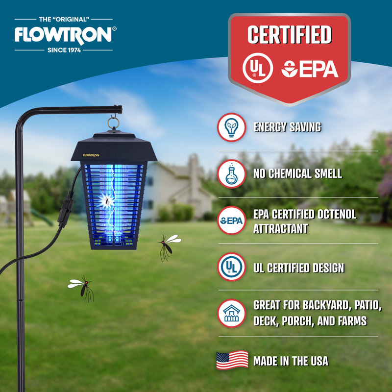 Couvercle de remplacement durable Flowtron pour BK-80D, H 4,8 po x l 9,4 po x P 10 po