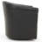 Hahne Faux Leather Swivel Barrel Chair-504137203