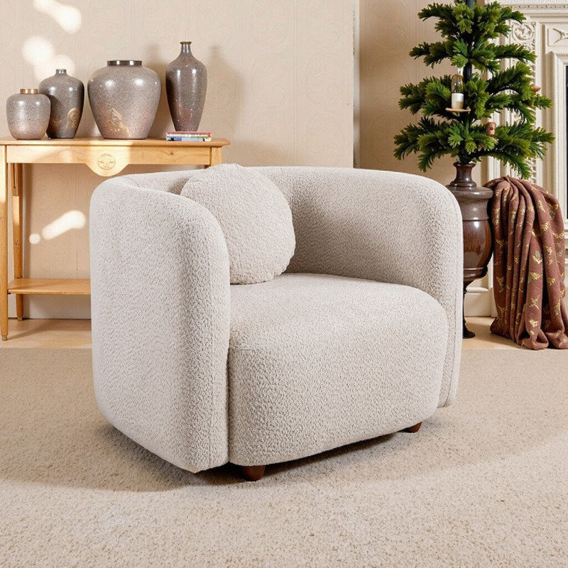 Mobilier de salon 1 place Boucle