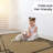Geometric Border Weave Indoor Outdoor Rug, Lightweight & Portable 5x7 ft Patio Area Rug
