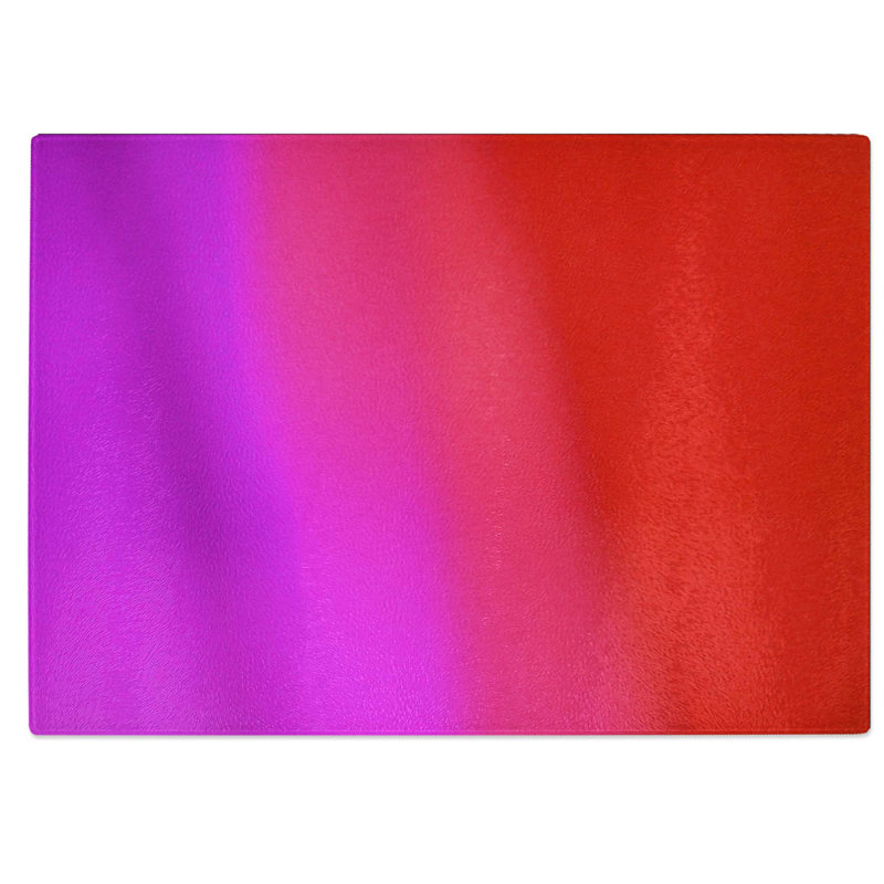 Tempered Glass Clash Chopping Board, 28.5 cm W x 20 cm L