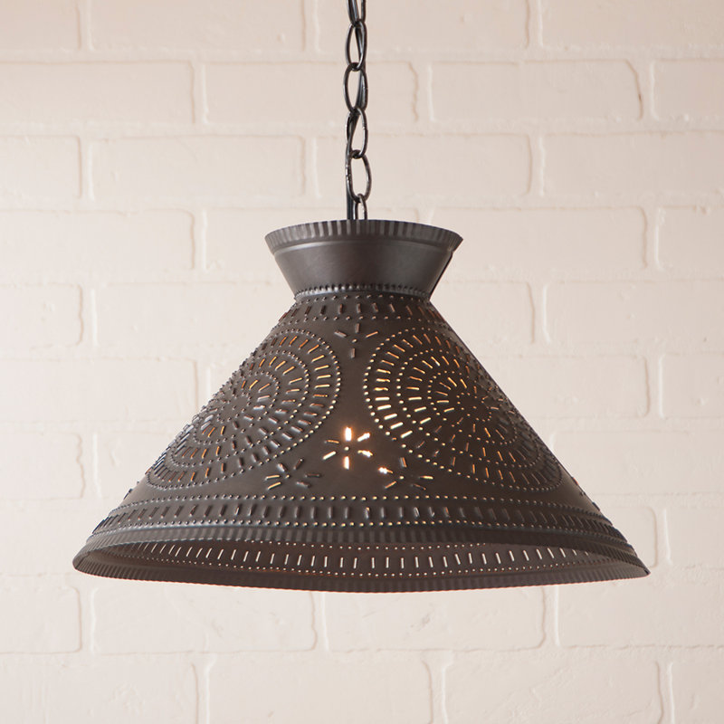 Wentworth 1 - Light Single Pendant, Kettle Black