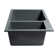 34'' L Drop-In Double Bowl Granite Kitchen Sink