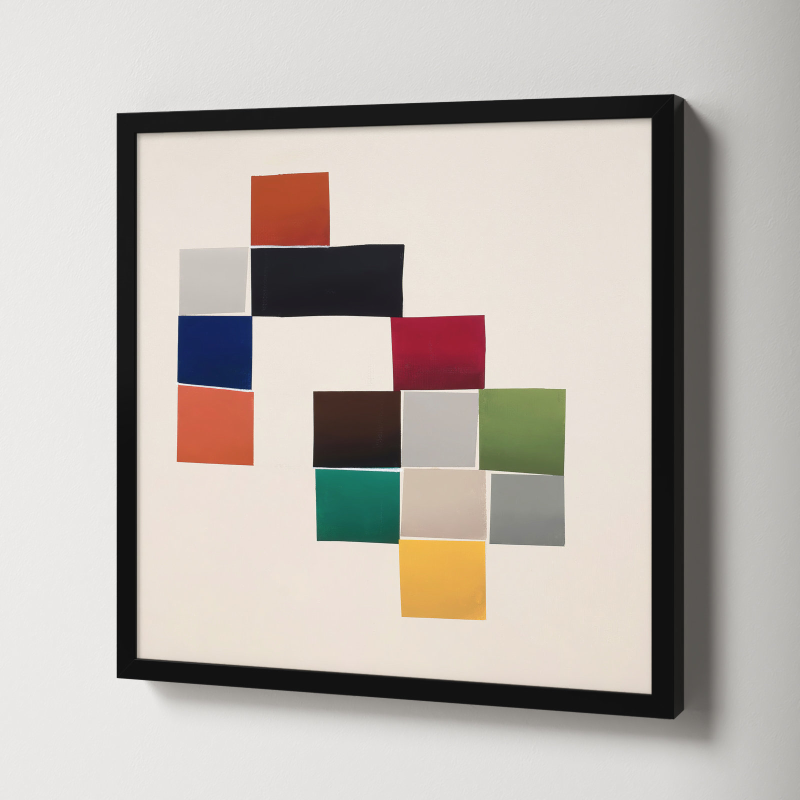 Jewels 3 by Lee Lessem, Black Framed, 30" W x 30" H
