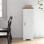 Armoire de rangement Farmhouse avec tablette réglable, armoire d'appoint simple pour porte de grange pour le salon, armoire de plancher