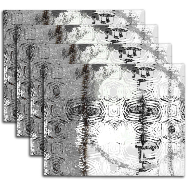 Napperon abstrait en polyester