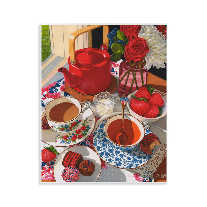 «Patriotic Tea Party» par Mardell Schuster