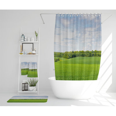 Nayelly Polyester Shower Curtain Set