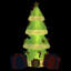 Arbre de Noël gonflable avec DEL 94,5 po