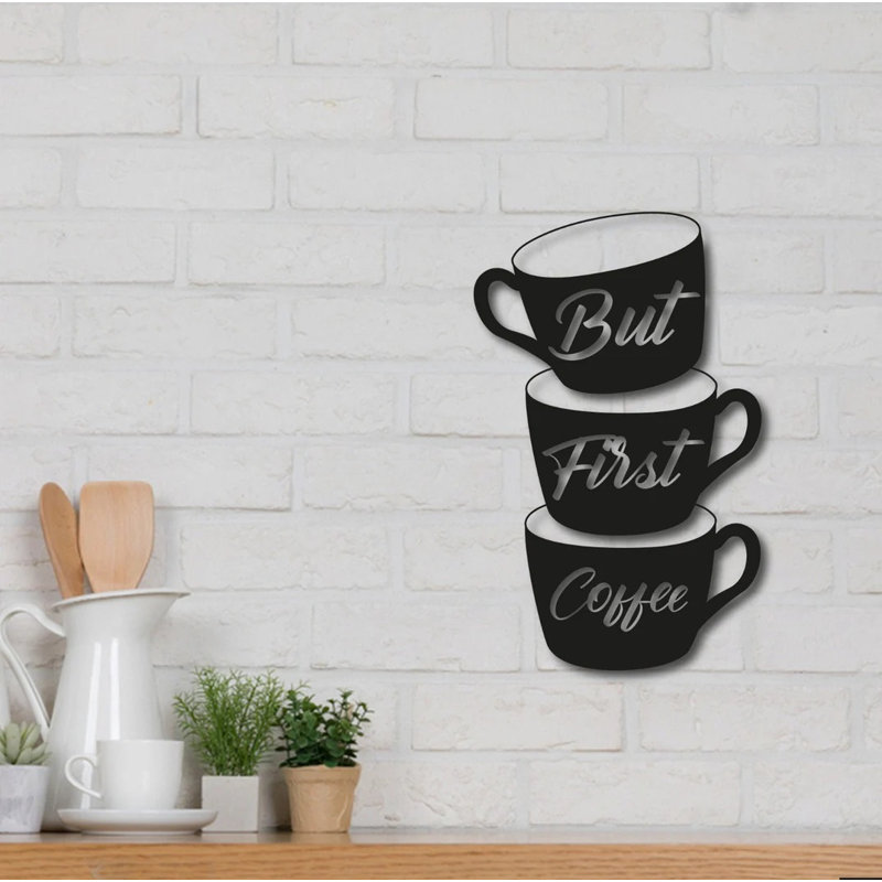 Handmade Traditional Food & Beverage Wall Decor on Metal