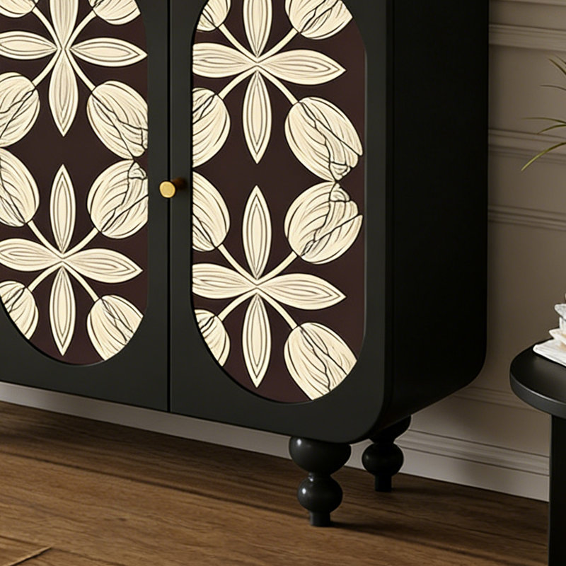 Armoire de rangement French Art, Noir