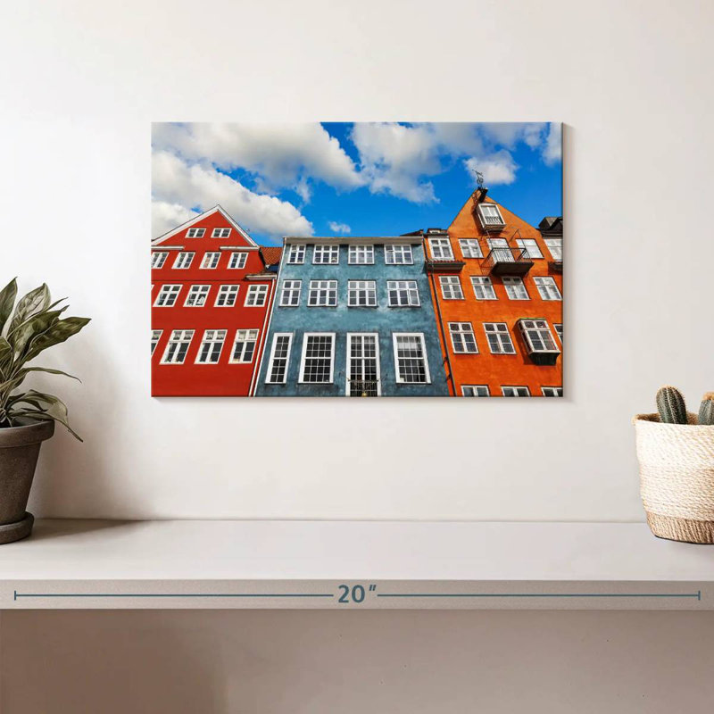 Architecture de Copenhague, H 8 po x l 12 po