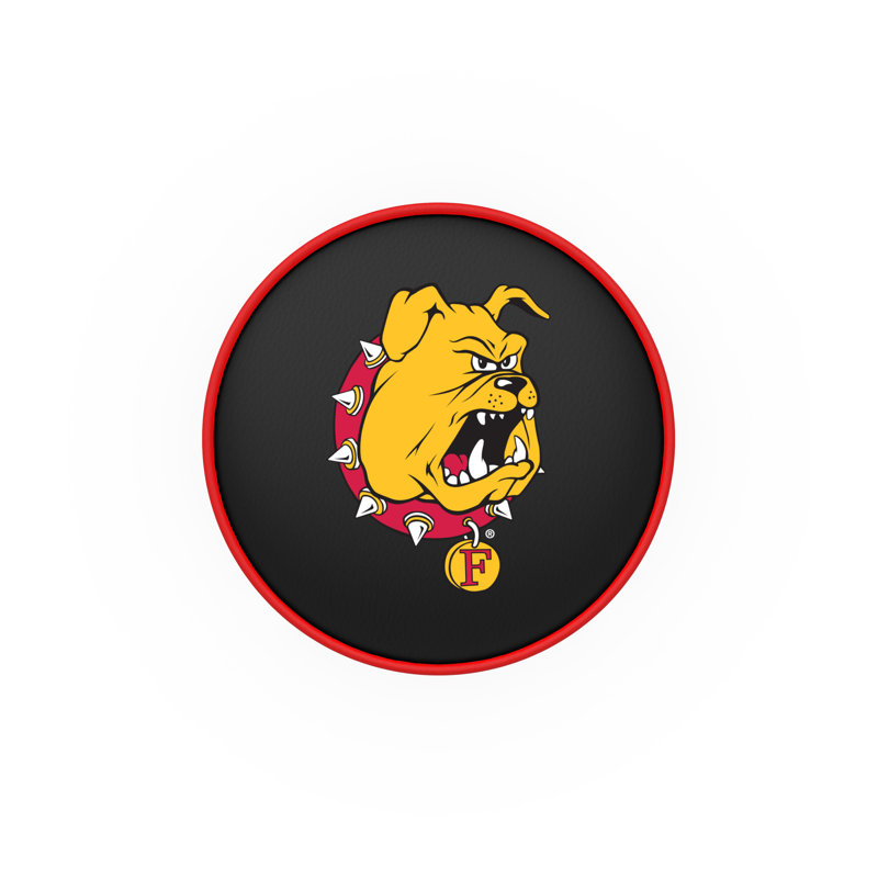 NCAA Swivel Bar & Counter Stool, Bar Stool (30" Seat Height), Ferris State