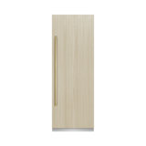 ZLINE Autograph 30 in. Panel Ready Column Refrigerator with Gray Interior