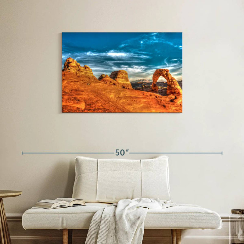 Alvord Iconic Delicate Arch, 24" H x 36" W