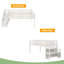 Lit mezzanine avec escalier-375585593