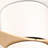 Ceiling Fan With Light, -Slim Flush-Mount Design, 3 ABS Plastic Blades, Remote Control Included, 6-Speed Adjustment, Reversible DC Motor, Quiet Operation-1704116033
