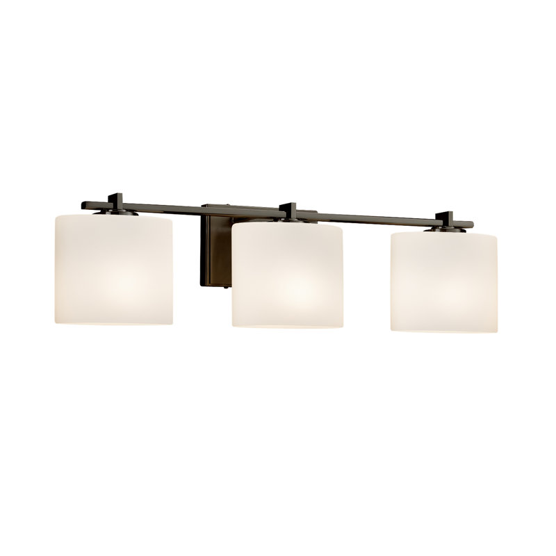 Éclairage pour meuble-lavabo 3 lumières Casson, Bronze foncé