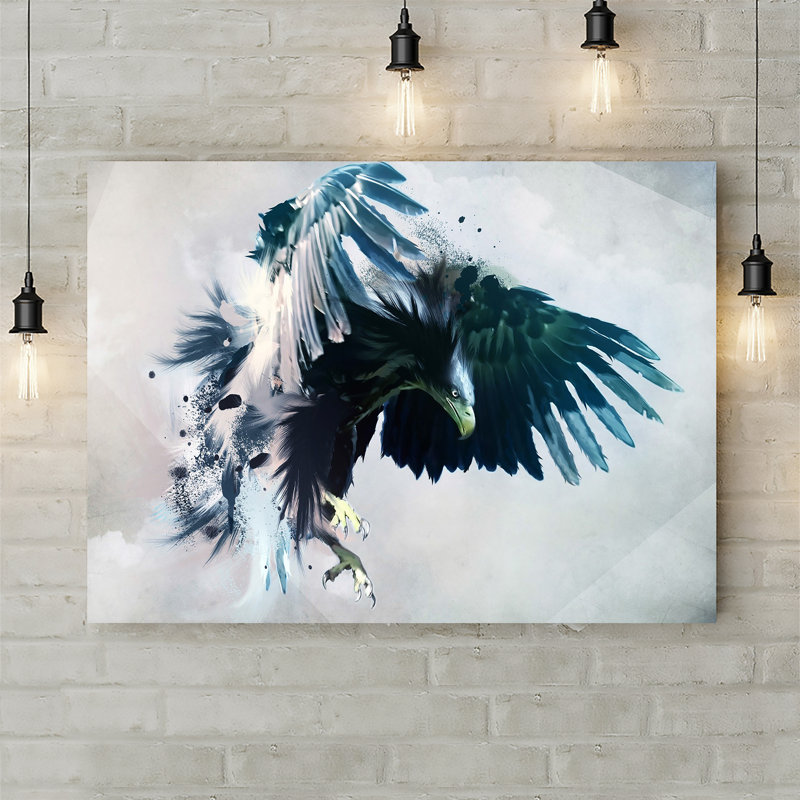 Eagle - Wrapped Canvas Print, 21cm H x 31cm W x 5cm D