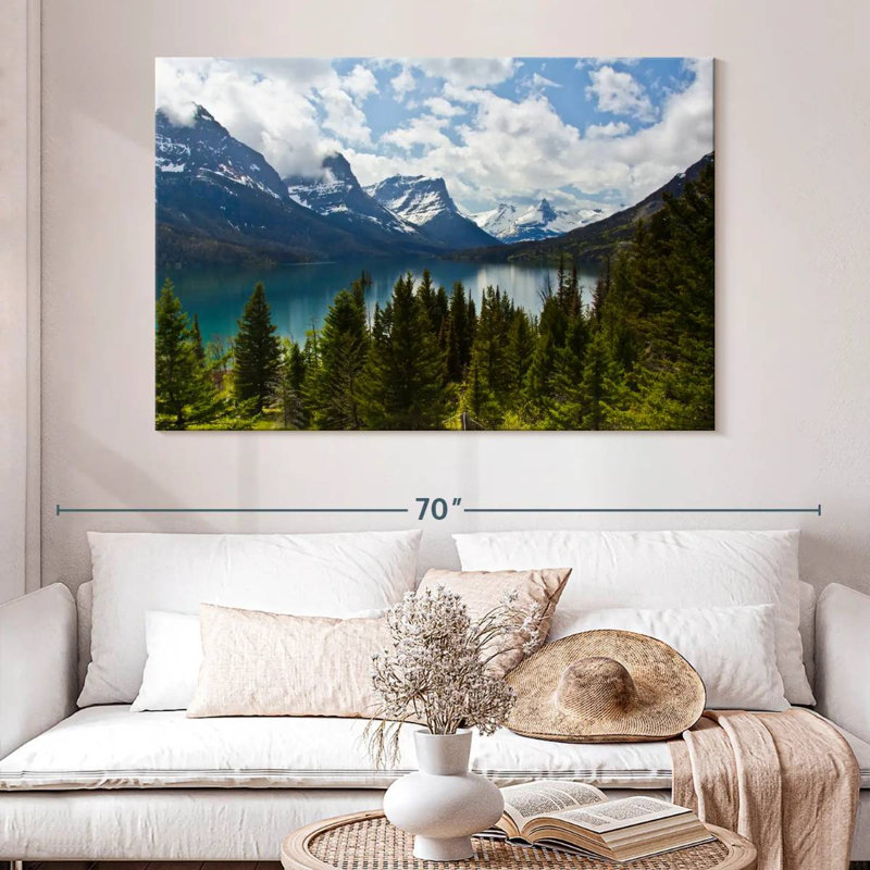 Alvord St Mary Lakeside Mountains, H 34 po x l 51 po