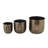 Magdalena 3-Piece Round Iron Wall Planters-2059334783