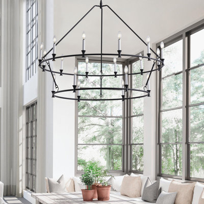 Luminaire suspendu 18 lumières Kisha