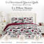 Literie réversible surdimensionnée Merry Town de Southshore Fine Linens, en microfibre doublement brossée 100 g/m², comprenant une couette et une taie d'oreiller, pour les fêtes, taille simple/simple XL.-1287002586