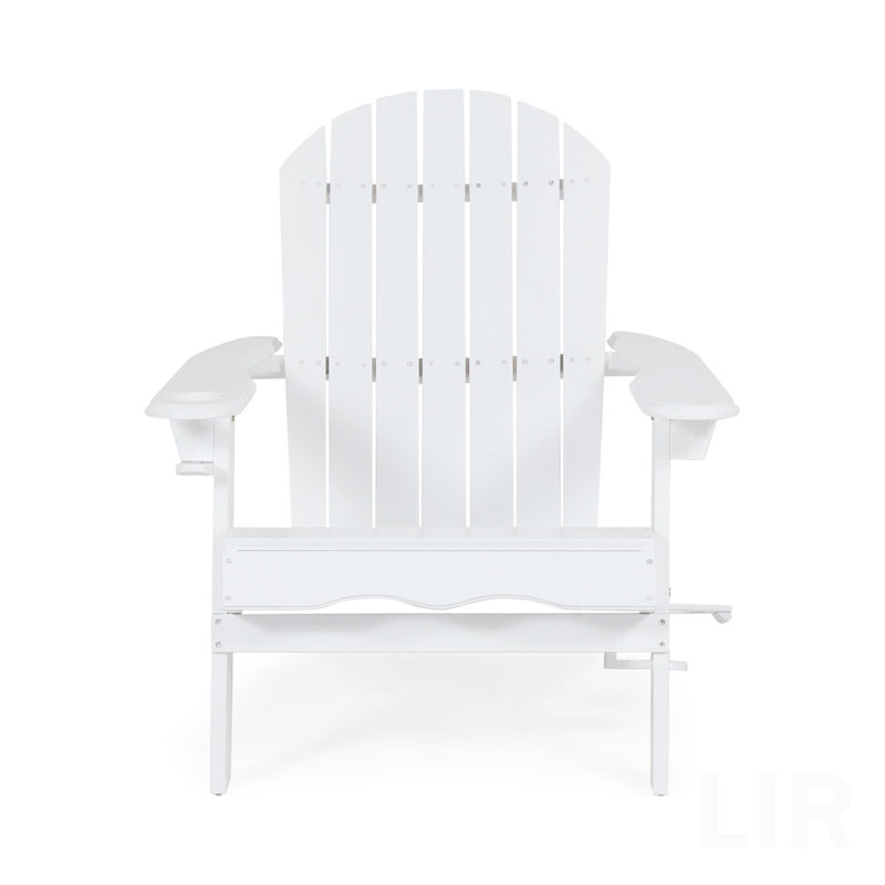 CHAISE BIRBON ADIRONDack, chaise, Blanc