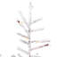 Flocked Stick Pine Artificial Christmas Tree-1282761933