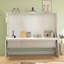 Lit escamotable double avec bureau