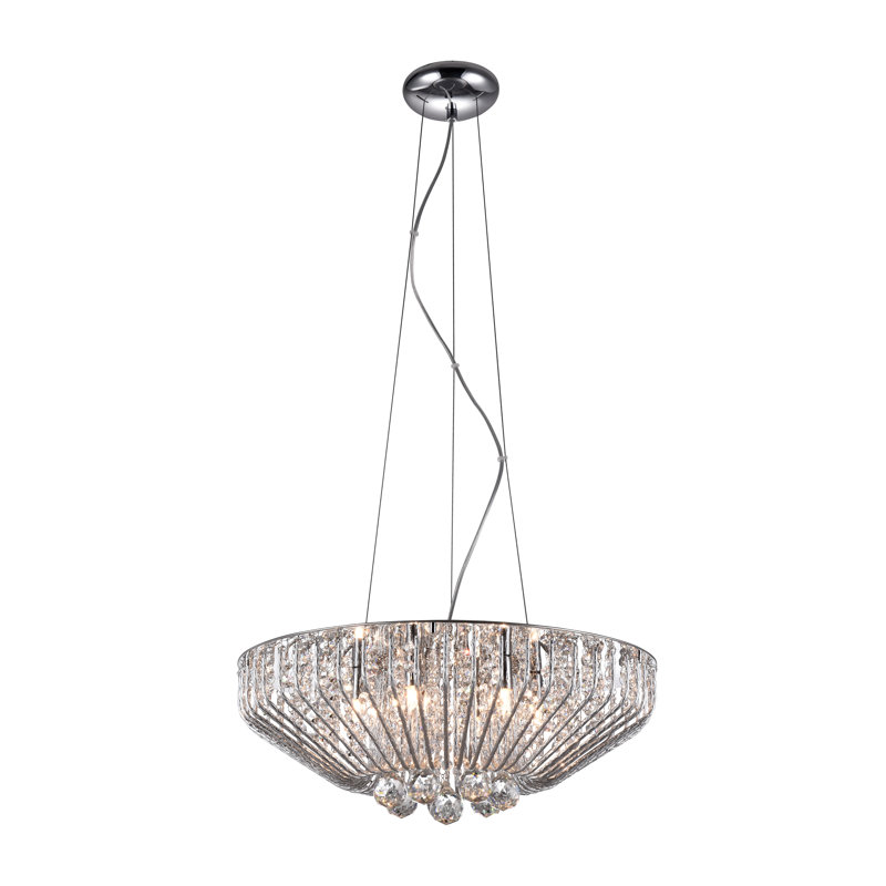 6 - Light Crystal Chandelier