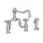 Fairfield Kitchen Bridge Faucet with Side Spray-1986068997