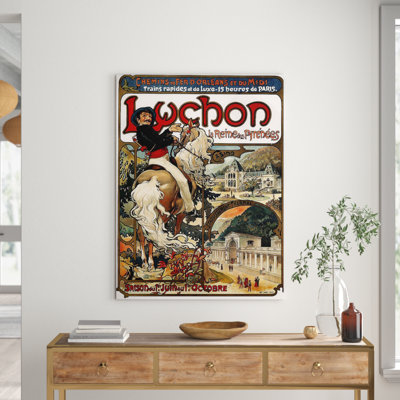 Mucha Alphonse - Wrapped Canvas Print