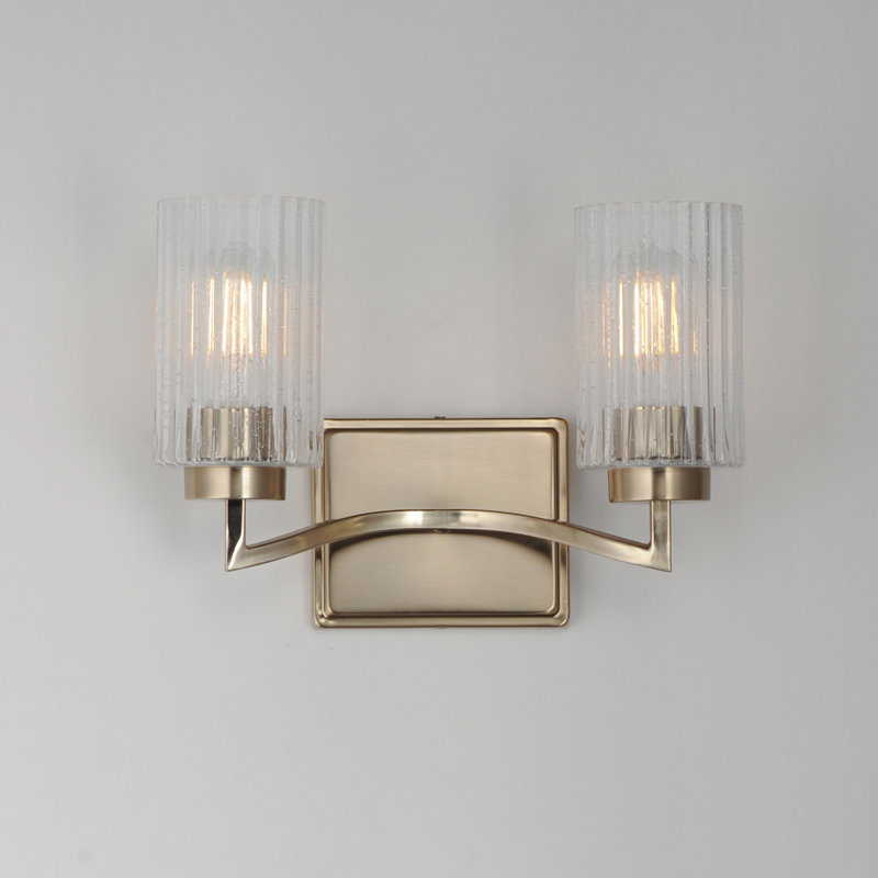 Meuble-lavabo Brenner, Champagne satiné
