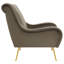 Fauteuil d'appoint à coussin serré Lundy Stone-1951176458