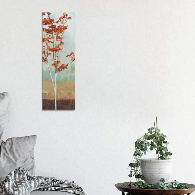Maple Tree II by Allison Pearce - Wrapped Canvas Panoramic Print, 30.48 cm H x 91.44 cm W x 1.91 cm D
