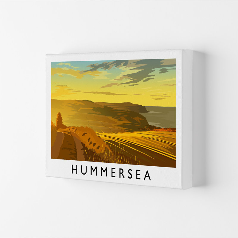 Hummesea by Richard O'Neill - Print, 40cm H x 50cm W x 4cm D, Wrapped Canvas