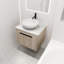 Ensemble de meuble-lavabo 24 po avec lavabo en céramique 24 po Modern Design-125514825