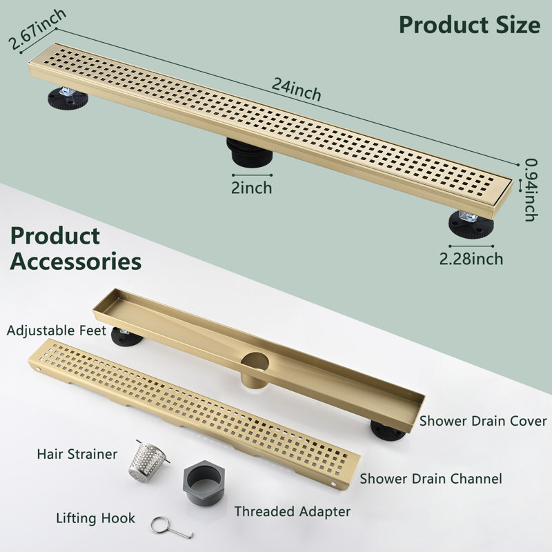 24'' W Linear Grid