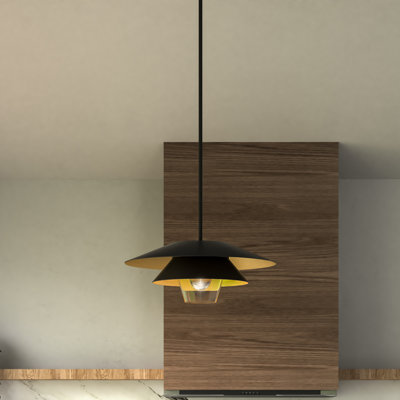 Luminaire suspendu conique à 1 lumière Davant