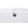 EAGO 15.75'' White Porcelain Circular Bathroom Sink with Overflow
