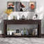 Console / canapé avec tiroirs de rangement et tablette inférieure pour le vestibule-1714701674